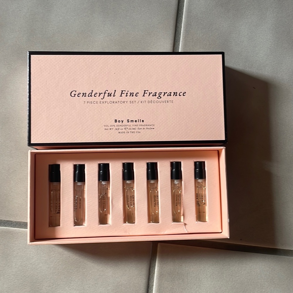 Boy Smells Genderful Fine Fragrance 7 piece exploratory set boysmells